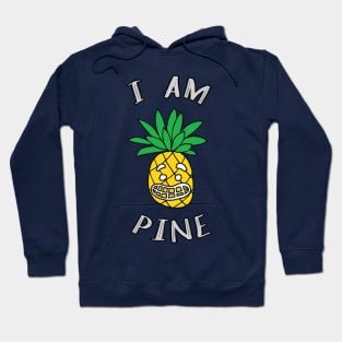 Funny Pineapple for Pineapple Lovers Pun Gifts Hoodie